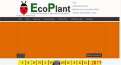Desktop Screenshot of ecoplant.es