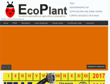 Tablet Screenshot of ecoplant.es